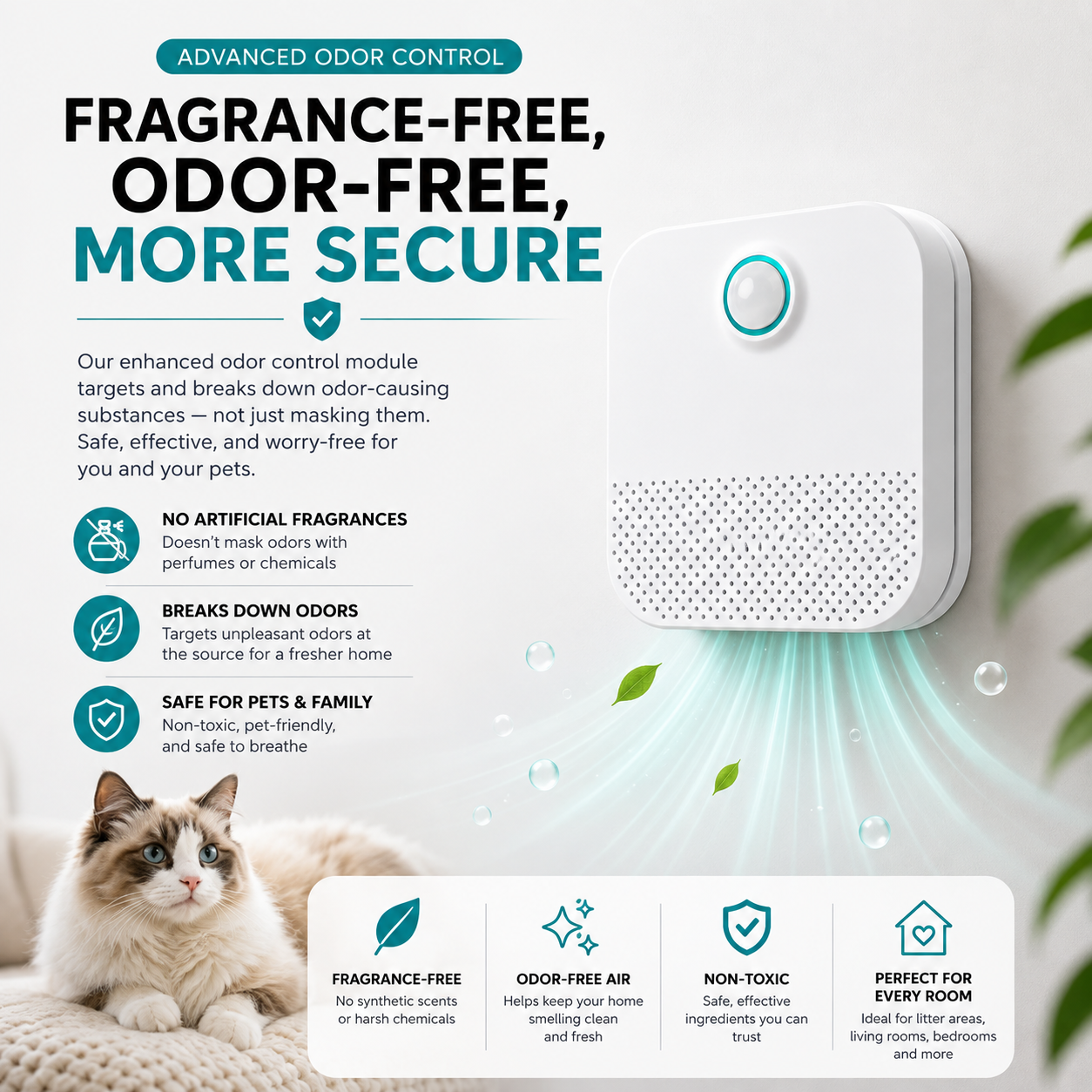 Pet Odor Eliminator Air Purifier