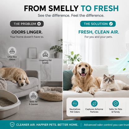 Pet Odor Eliminator Air Purifier
